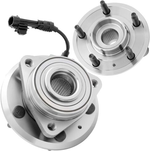 [2-Pack] 513276 - FRONT Wheel Hub Bearing Assembly Compatible With 2007-2009 Chevrolet Equinox, 2007-2009 Pontiac Torrent, 2008-2010 Saturn Vue, 2012-2015 Chevrolet Captiva Sport, 2007-2009 Suzuki XL7 in Saudi Arabia