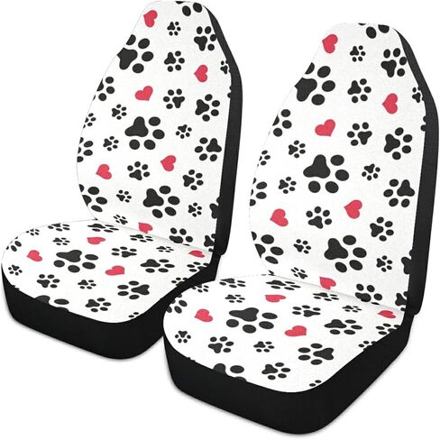 ALAZA Boho Bohemian Sun Moon Car Seat Covers Front Seats Only for Women Men Seat Covers w/Organizer Pocket for Cars SUV Truck Sedan, 2 pcs in Saudi Arabia