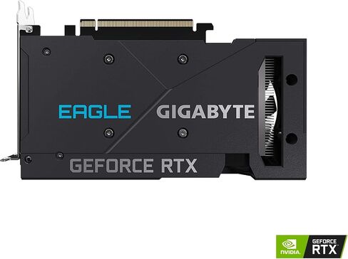 GIGABYTE GeForce RTX 3050 Eagle OC 8G Graphics Card, 2X WINDFORCE Fans, 8GB 128-bit GDDR6, GV-N3050EAGLE OC-8GD Video Card in Saudi Arabia