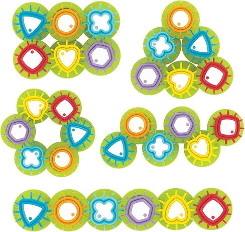 Yookidoo Shape ‘N’ Spin Gear Sorter. A Developmental Activity Toy for Kids Ages 1-3. Toddlers Sortering Game with Multiple Colors and Shapes, That Also Spins. (Closed Box) in Saudi Arabia