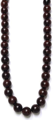 TUOKAY Chunky Wood Bead Necklace 16mm Thick Men and Women Fragrant Africa Wooden Beads Chain Unisex Brown Wood Necklaces in Kuwait