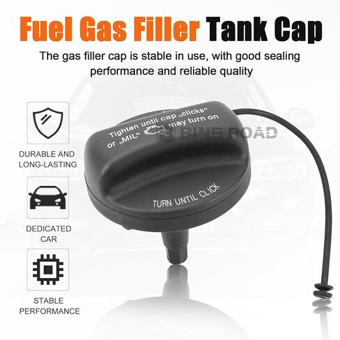 Fuel Gas Filler Tank Cap 16117222391 Compatible with BMW 128i 320i 325i 328i 328xi 330i 330xi 335i 525i 528i 530i 535i 750i E36 E39 E46 E60 E90 E92 X3 X5 MINI in Kuwait