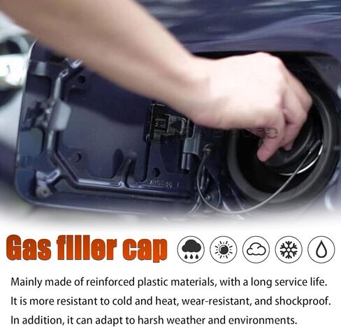 Fuel Gas Filler Tank Cap 16117222391 Compatible with BMW 128i 320i 325i 328i 328xi 330i 330xi 335i 525i 528i 530i 535i 750i E36 E39 E46 E60 E90 E92 X3 X5 MINI in Kuwait