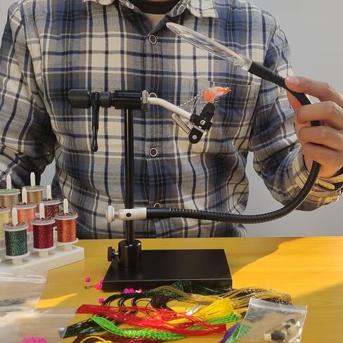 Madison True Rotary Vise Fly Tying Vise Easy Adjustment of Rotation Resistance 26 to 4/0 Hook Sizes in Saudi Arabia