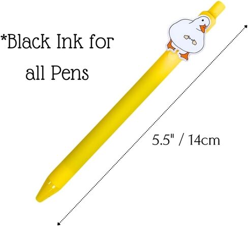 8PC Funny Pens Cute Pen Set with Sayings | Snarky Sassy Rude Sweary Demotivational Hilarious Dumpster Fire Goose Stay Positive for Adult Nurse Nursing Work Novelty Friend Office Supplies Gifts in Saudi Arabia