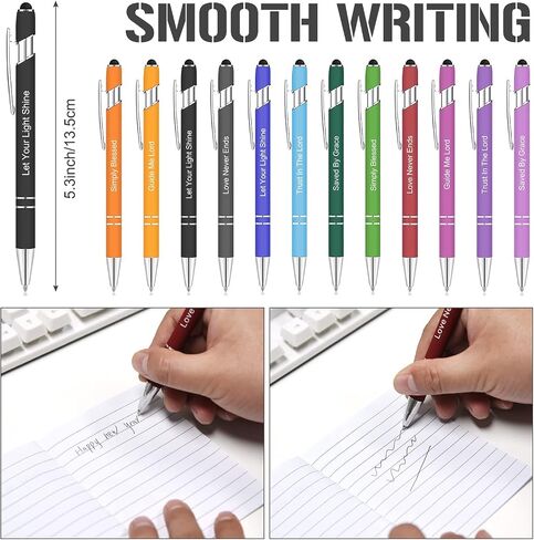 Inspirational Gifts Notepads Motivational Ballpoint Pens Inspirational Quotes Key chains for Woman Motivational Journal Notebook Bulk for School Office Home Travel Gift Supplies (Motivational 36Pcs) in Saudi Arabia