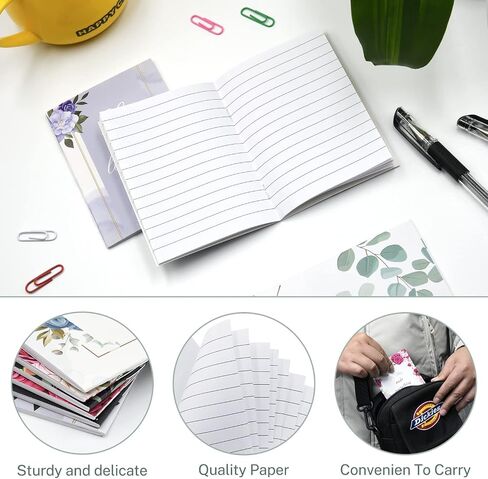 Inspirational Gifts Notepads Motivational Ballpoint Pens Inspirational Quotes Key chains for Woman Motivational Journal Notebook Bulk for School Office Home Travel Gift Supplies (Motivational 36Pcs) in Saudi Arabia