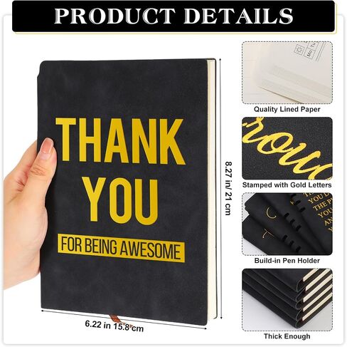 20 Pcs/10 Set Leadership Gifts Inspirational A5 Leather Journal Notebook Ballpoint Pen for Employee Appreciation Gifts Bulk Teacher Student Graduation Coworker Volunteer Team Gifts(Black, Modern Style) in Saudi Arabia