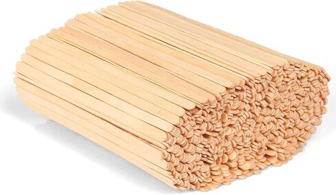 5×1000Pcs Disposable Wood Coffee Stir Sticks Stirrers Individually Paper Wrapped Coffee Tea Beverage Stirrers Stirrings 5.5 Inch,140mm in Saudi Arabia