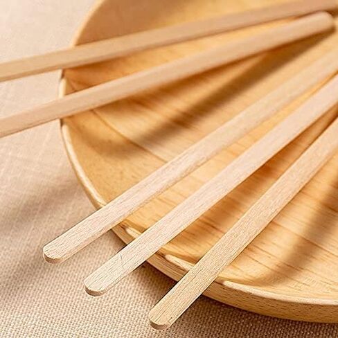 5×1000Pcs Disposable Wood Coffee Stir Sticks Stirrers Individually Paper Wrapped Coffee Tea Beverage Stirrers Stirrings 5.5 Inch,140mm in Saudi Arabia