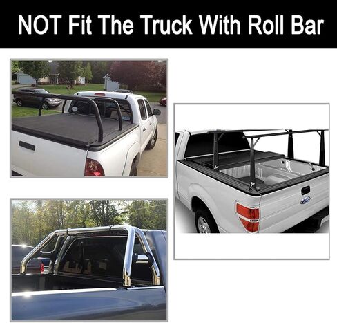 Hard Tri-Fold 5.5ft/67.1" Tonneau Cover for 2015-2024 F-150 and F150 Lightning Truck Bed Cover | Styleside in Saudi Arabia