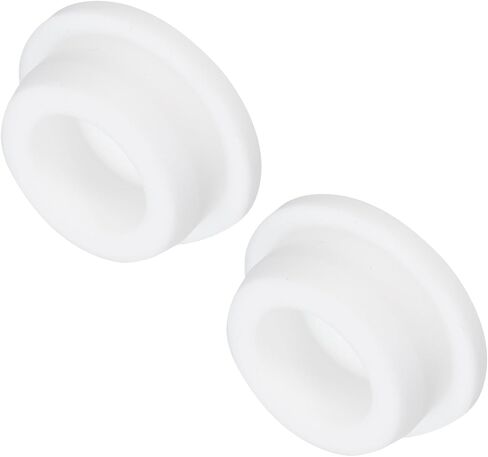 MECCANIXITY High Temp Silicone Plug Mount Dia 26mm/1.02 Inch T Shaped Rubber Stopper Hole Plugs for Powder Coating Plating Waterproof Sealing Plugs Light Grey Pack of 2(OD 33mm/1.3 Inch) in Saudi Arabia