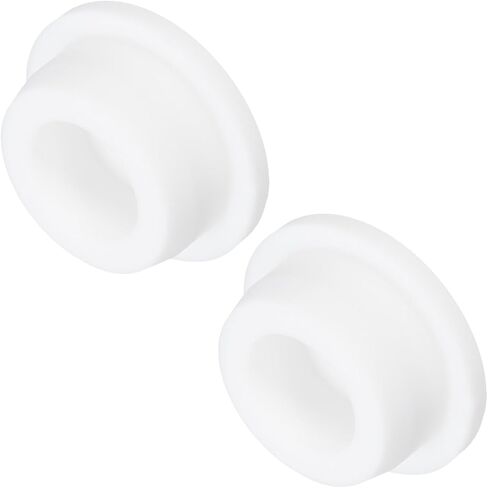 MECCANIXITY High Temp Silicone Plug Mount Dia 26mm/1.02 Inch T Shaped Rubber Stopper Hole Plugs for Powder Coating Plating Waterproof Sealing Plugs Light Grey Pack of 2(OD 33mm/1.3 Inch) in Saudi Arabia
