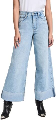 rag & bone Women's Sofie Crop with Cuff Jeans in Saudi Arabia