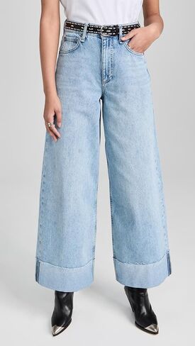 rag & bone Women's Sofie Crop with Cuff Jeans in Saudi Arabia