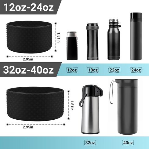 ater Bottle Boot,Silicone Water Bottle, Anti-Slip Flex Boot with Diamond Texture,Diomond Protective Silicone Sleeve Boot for 20-40oz in Saudi Arabia