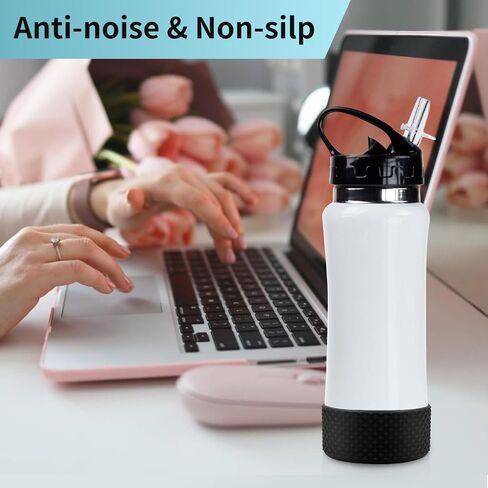 ater Bottle Boot,Silicone Water Bottle, Anti-Slip Flex Boot with Diamond Texture,Diomond Protective Silicone Sleeve Boot for 20-40oz in Saudi Arabia