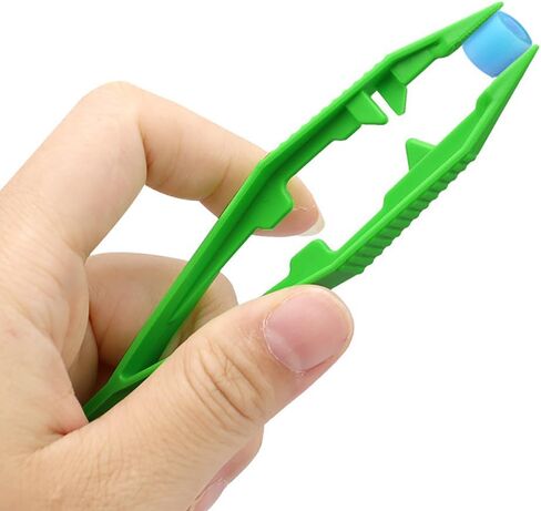 36PCS Plastic Tweezers 6 Assorted Colors Craft Forceps Tools for Handmade DIY Creative Beading Projects Jewelry Making Kids Adult Home Classroom School in Saudi Arabia