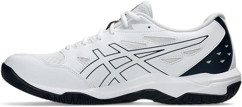 ASICS Men's GEL-ROCKET 11 Volleyball Shoes, 6.5, WHITE/PURE GOLD in Saudi Arabia
