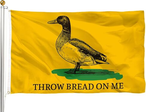 Throw Bread On Me Funny Flag 3x5 Feet Banner Funny Poster UV Resistance Fading Durable Man Cave Wall Flag with Brass Grommets For College Dorm Room Decor Outdoor Parties Gift. in Saudi Arabia