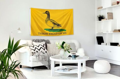 Throw Bread On Me Funny Flag 3x5 Feet Banner Funny Poster UV Resistance Fading Durable Man Cave Wall Flag with Brass Grommets For College Dorm Room Decor Outdoor Parties Gift. in Saudi Arabia