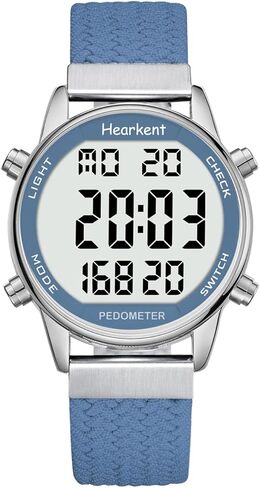 Pedometer Watch for Women-Step Tracker Watch with Calories Counter-No App Required-LCD Large Numbers-30M Waterproof Watch-Wrist Watch Step Counter for Walking. in Saudi Arabia