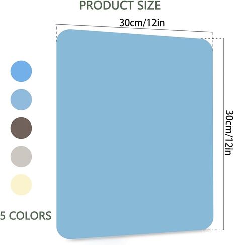 Extra Large Microfiber Cleaning Cloths Glasses Cleaning Cloth 12 x 12 Inch Eye Glass Clean Cloths for Eyeglasses Lens Glasses Reusable Eyeglass Cleaner Cloths (Color C) in Saudi Arabia