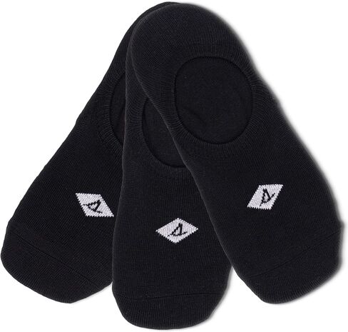 Sperry Men's Repreve Comfort Sneaker Low Cut Socks-3 Pair Pack-Heel Toe Cushion and Moisture Wicking in Saudi Arabia