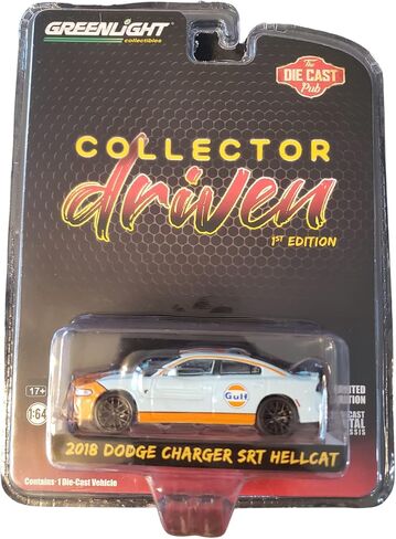 Greenlight 51501-A جامع مدفوعة 2018 دودج تشارجر SRT Hellcat 1:64 مقياس دييكاست in Saudi Arabia