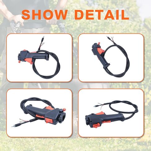 Throttle Trigger Switch Cable fit For Honda GX35 139F 140F Strimmer Brush Cutters US, Throttle Control Trigger Cable in Saudi Arabia