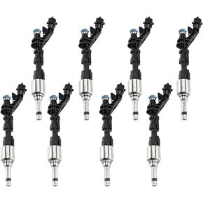 For Land Rover LR4 Jaguar XF V8 V6 5.0 Set of 8 Fuel Injectors replace#0261500298 8W939F593BC 0261500159