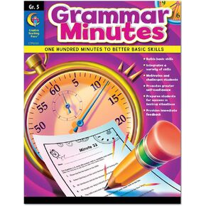 Creative Teaching Press Grammar Minutes, Grade 5