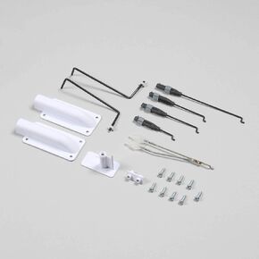E-flite Pushrod w/Clevis SetServo CoversHabu STSSS 70mm EFL01557 Hardware & Linkages Airplane