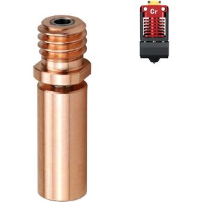 1PC 3D Printer Bimetal Heatbreak Spider 2.0 Throat Tube Replacement Compatible with Creality Spider All Metall Hotend CR Kit