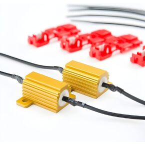 SYLVANIA - Load Equalizer - Interior Lights Load Equalizer for LED Light Bulbs, Corrects Hyper Flash & Bulb Out Warning (Pack of 2) - 10 Watt (at 12.8V)