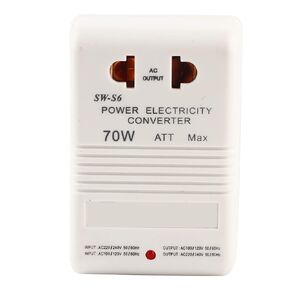 Voltage Converter, Step-Up&Down Voltage Converter Transformer 70W 110V/120V to 220V/240V 55-60HZ
