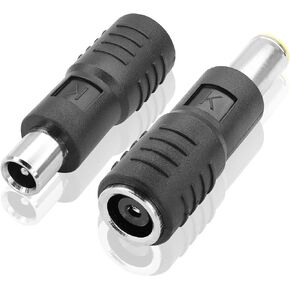 PNGKNYOCN DC 7909 to DC 8020 Adapter，DC 8mm Male to DC 8020 Female and DC 8020 Male to DC 8mm Female Connector, for Solar Panel RV Portable Power Station（2-Pack） in Saudi Arabia