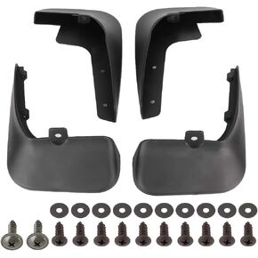 Car Mudguard Mud, 4Pcs Car Accessories Tire Side Car Mud Flaps Mudguards Replacement Fit for Nissan NV200 2010-2017