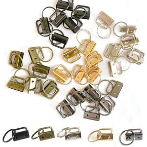 BRT Bearingshui 1 بوصة مفتاح فوب الأجهزة مع حلقات المفاتيح مجموعات 30 قطعة 5 ألوان، مجموعة أدوات سلسلة المفاتيح المعدنية لسلسلة المفاتيح المعصم، الحبل الرئيسي وسلسلة المفاتيح صنع لوازم الأجهزة in Kuwait