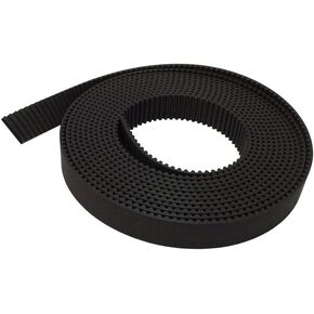 حزام توقيت HTD 3M بديل مفتوح، عرض 15 مم 5 أمتار حزام توقيت أسود، بولي يوريثين مع قلب فولاذي، ضوضاء منخفضة، مناسب للمركبة، طابعة ثلاثية الأبعاد، مضخة مياه، محرك، مروحة، آلة بيع in Kuwait