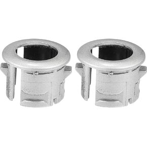 4 Pcs Parking Sensor Retainer Holder Compatible for Lexus ES350 2007, Durable Plastic Silver Tone Backup Parking Aid Assist Sensor Bracket