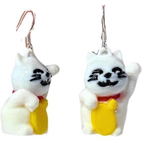 Lucky Cat Earrings