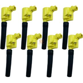 مجموعة ملفات إشعال عالية الأداء مكونة من 8 قطع متوافقة مع جاكوار S-Type Ford Thunderbird LINCOLN LS 3.9 4.0 4.2 V8 FD506 DG515 DG529 H2216C-Y in Kuwait