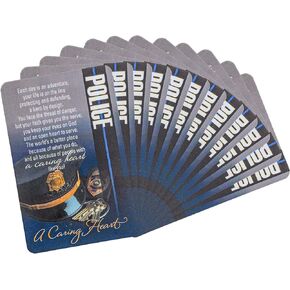 Pocket Card Bookmark Pack of 12 - Police