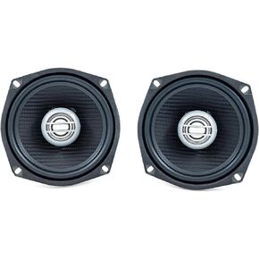 Kenwood Excelon XM50F Motorcycle Speakers (Pair), 5.25" 2-Way Coaxial Speakers for Select 1998-2013 Harley Motorcycles, 300W, 2-Ohm Impedance, Injection-Molded Polypropylene Cone & PEI Dome Tweeter
