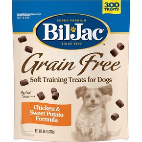 Bil-Jac Grain Free Soft Chicken Training Dog Treat (4 Pack) 10 oz Each