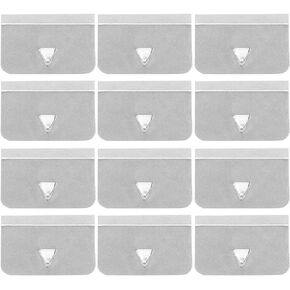 Deflector retaining Clips, Acouto Deflector Retaining Clips, Universal Car Wind Rain Deflector Channel Stainless Steel Fixing Retaining Clips Set(12pcs)