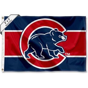 Chicago Baseball 2x3 Foot Small Flag