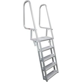 Extreme Max 3005.4116 Deluxe Flip-Up Dock Ladder - 4-Step