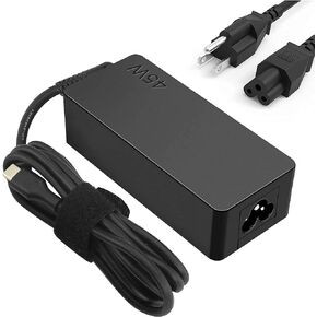 45W USB C Charger for Lenovo Chromebook 100e 300e 500e C330 S330 C340 S340, Chromebook 3100 5190 for Dell, for Samsung Chromebook XE520QAB XE310XBA School Chromebook Type C Power Adapter Cord